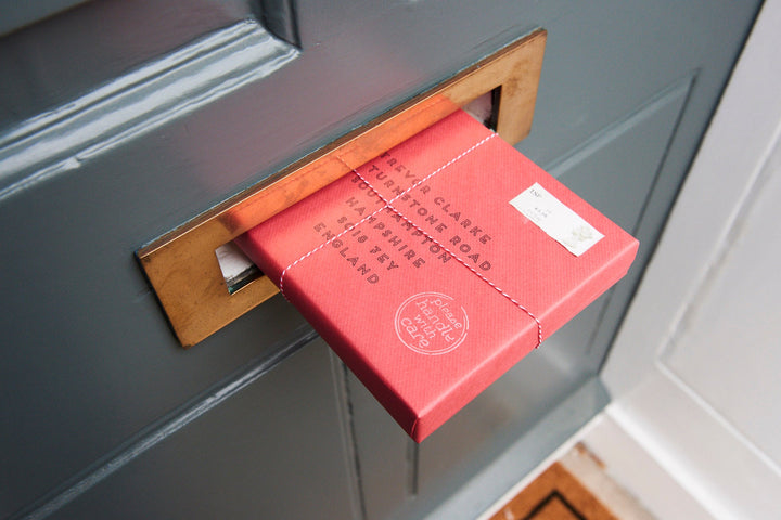 Luxury Christmas Letter Box Hamper with Port & Chocolate Truffles