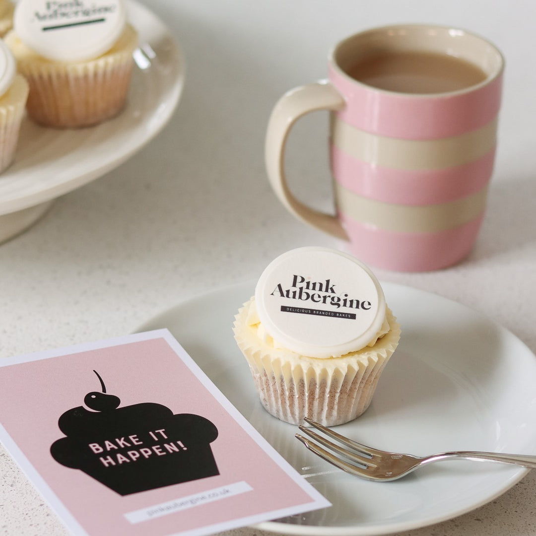 Branded Logo Cupcakes Gift Set