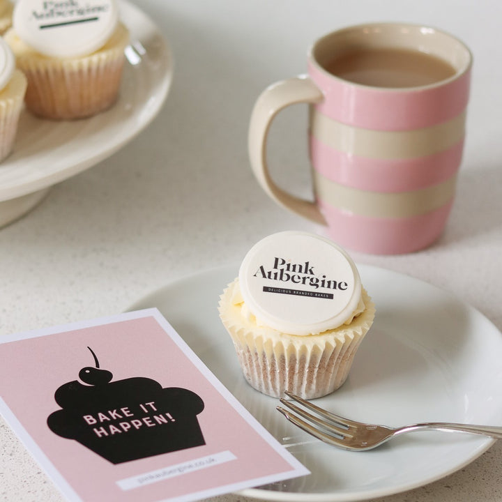 Branded Logo Cupcakes Gift Set