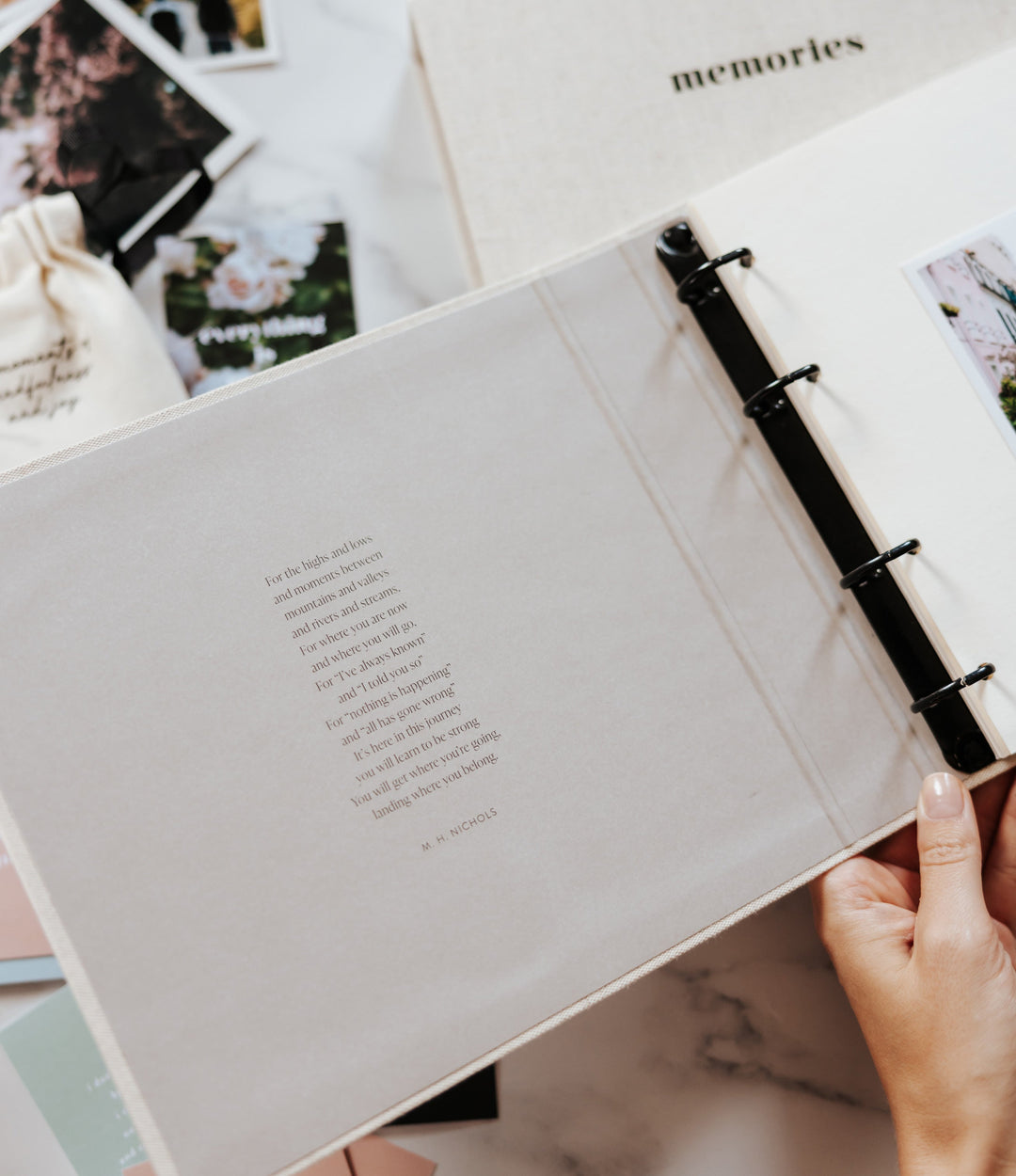 Cherished Moments - Memory Book