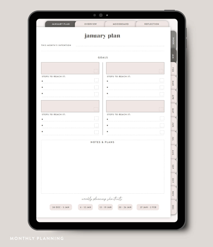 Digital 2025 Daily Planner