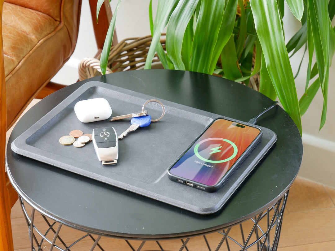 Wireless Charging Vanity Tray