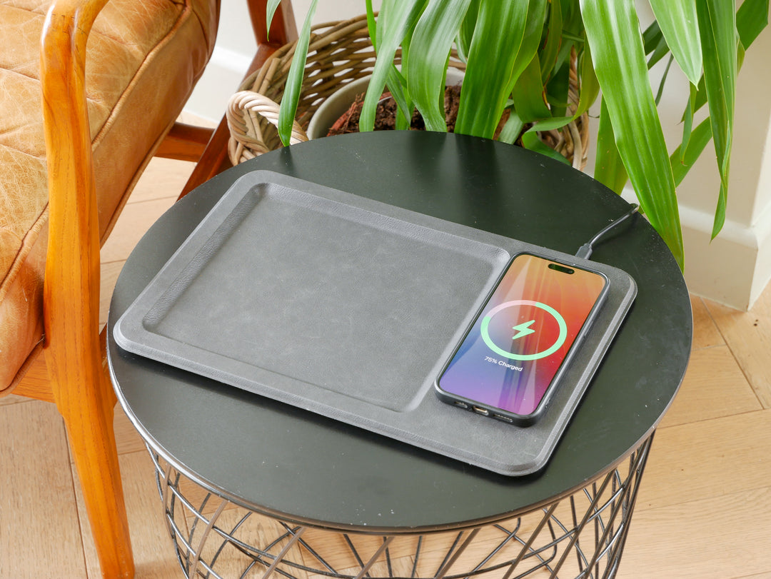 Wireless Charging Vanity Tray