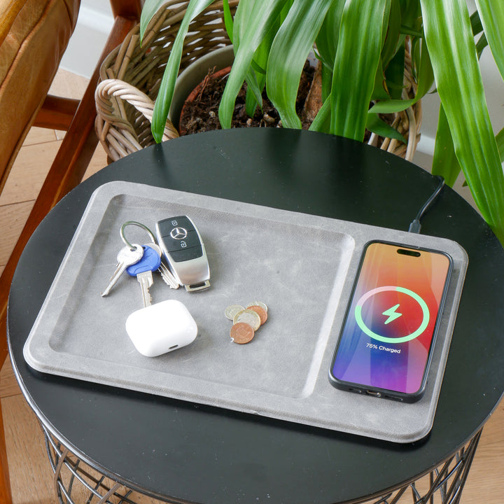 Wireless Charging Vanity Tray