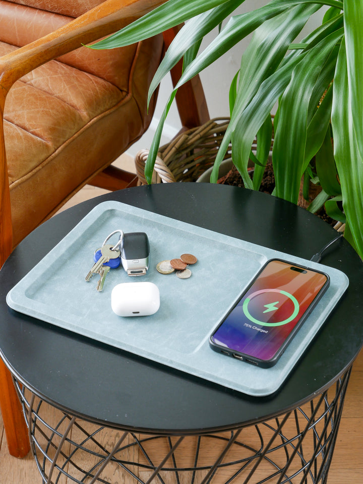 Wireless Charging Vanity Tray