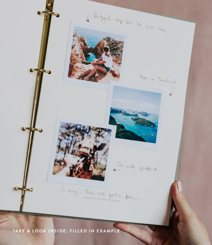 Captured Moments - Memory Book