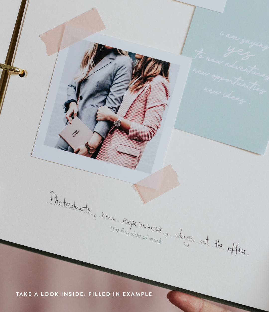 Captured Moments - Memory Book