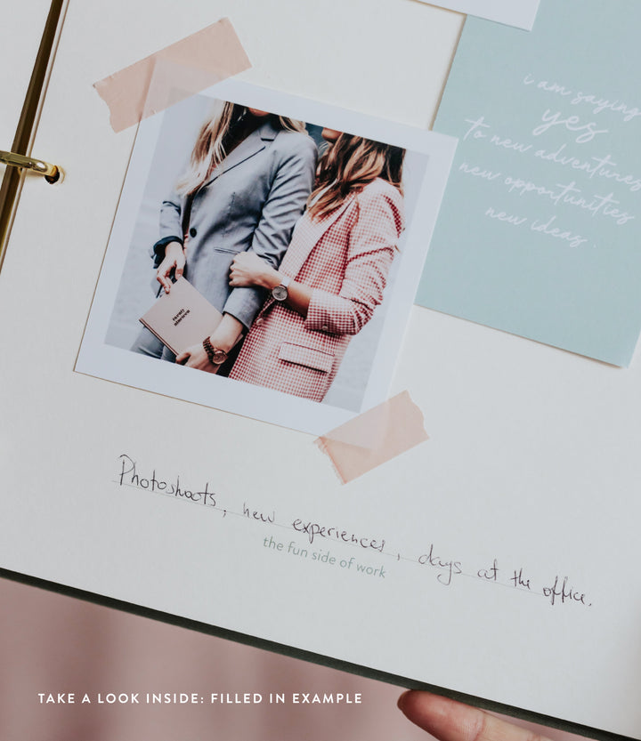 Captured Moments - Memory Book