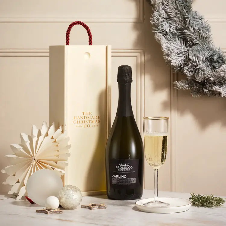 Luxury Zarlino Prosecco Wooden Gift Box
