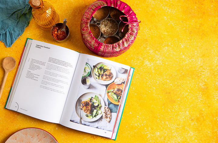 Spice Kitchen Cookbook & World Spice Tin