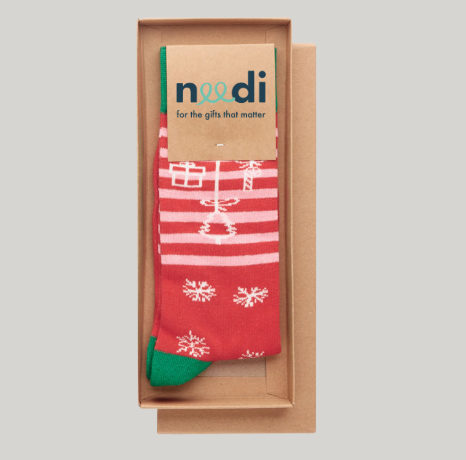 Festive Logo Socks