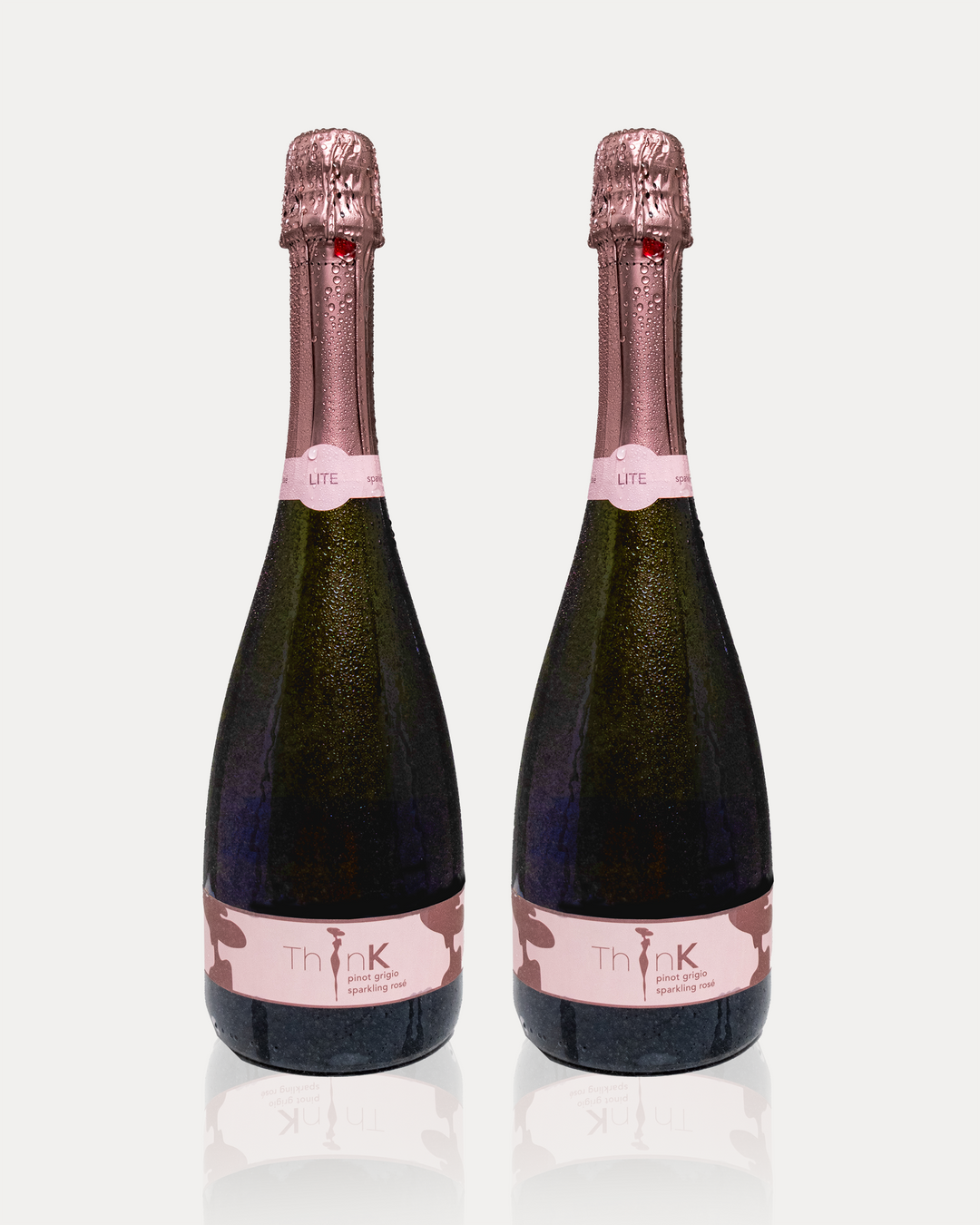 Indulge in Think Pink Organic Sparkling Rosé x 2