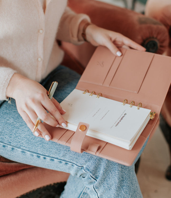 Weekly Vertical Ring Binder Planner Set