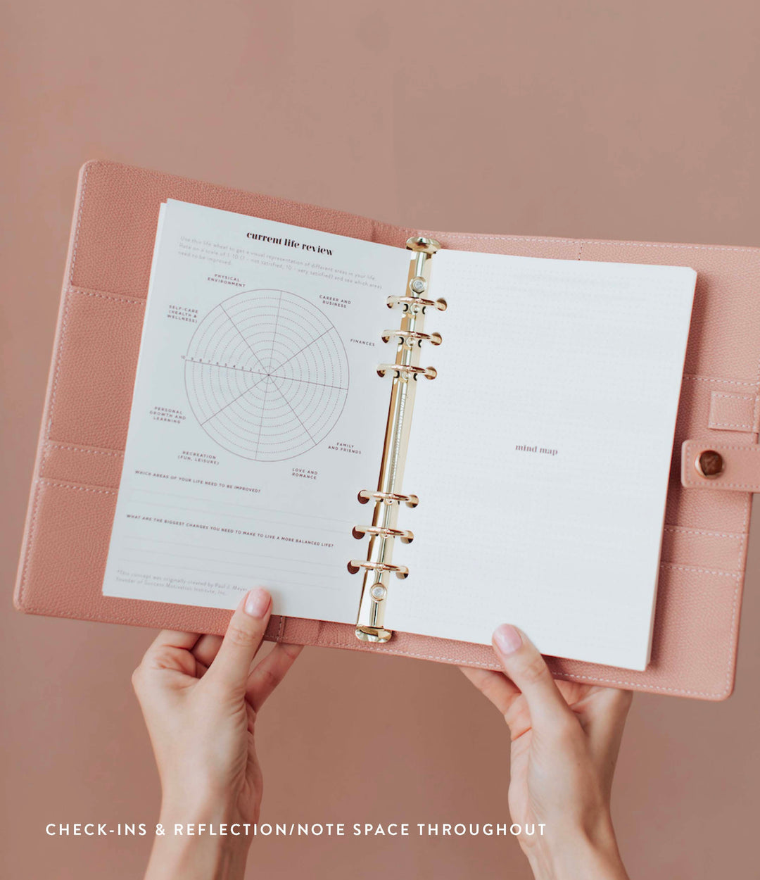 Weekly Vertical Ring Binder Planner Set