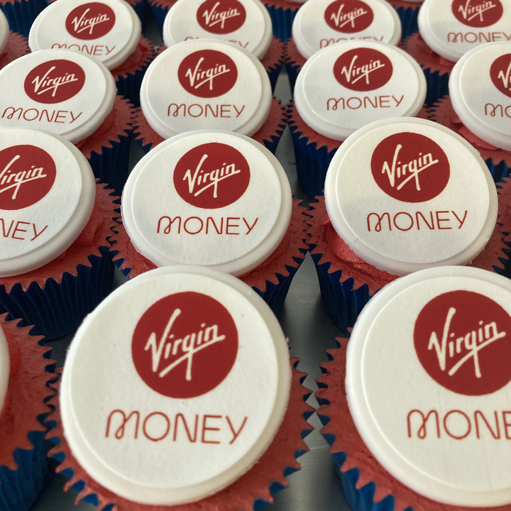 Deluxe Logo Cupcake Box