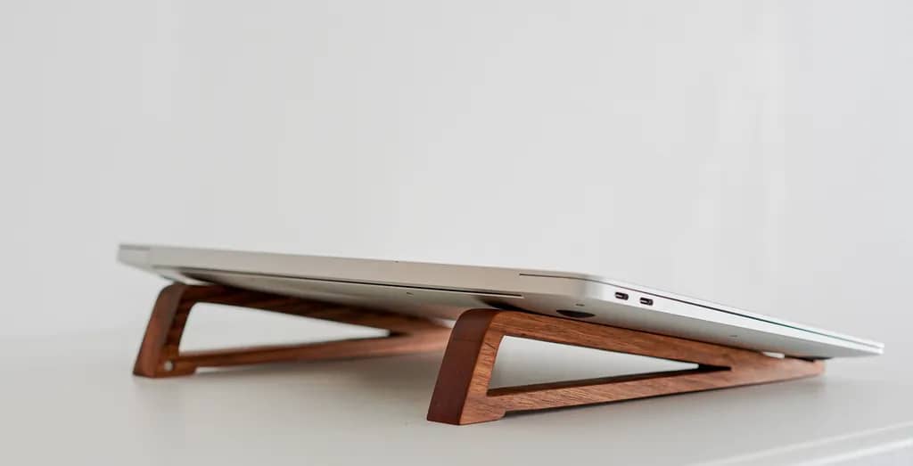 Elegant Wooden Laptop Stand