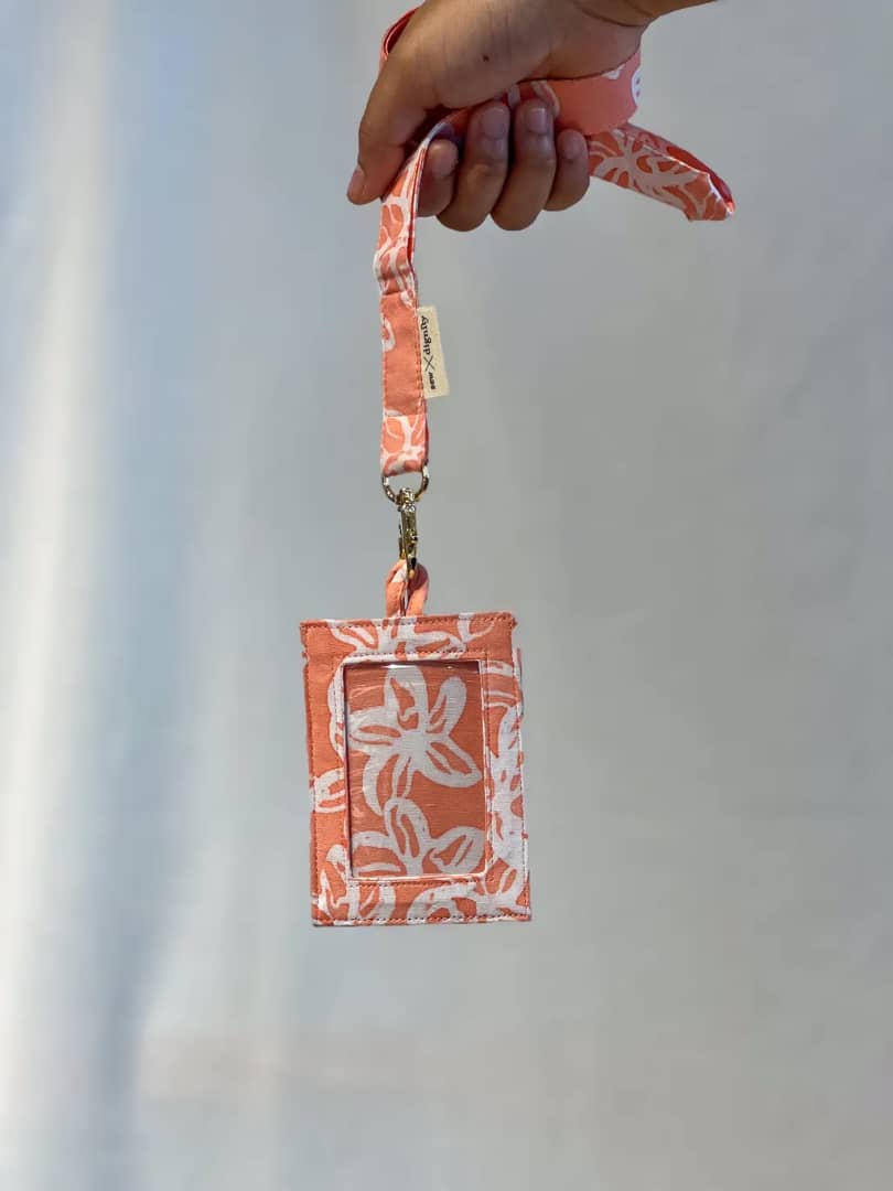 Hand-Stamped Batik Lanyard