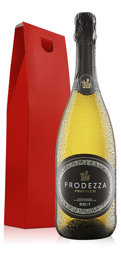 Red Gift Box Prosecco Celebration Set