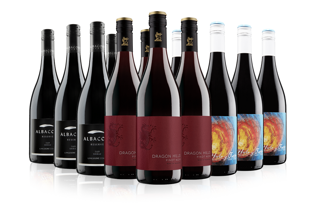 Luxurious Red Wine Trio