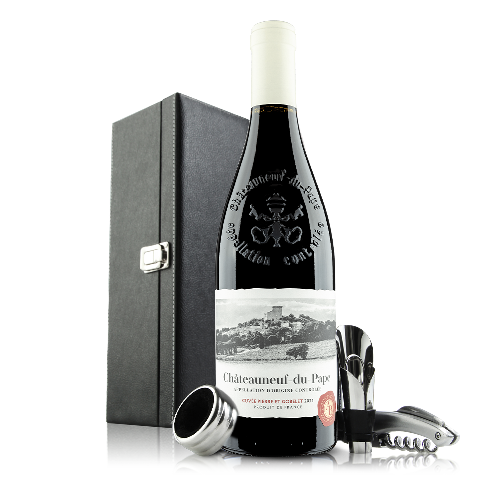 Chateauneuf-Du-Pape Wine Gift Set