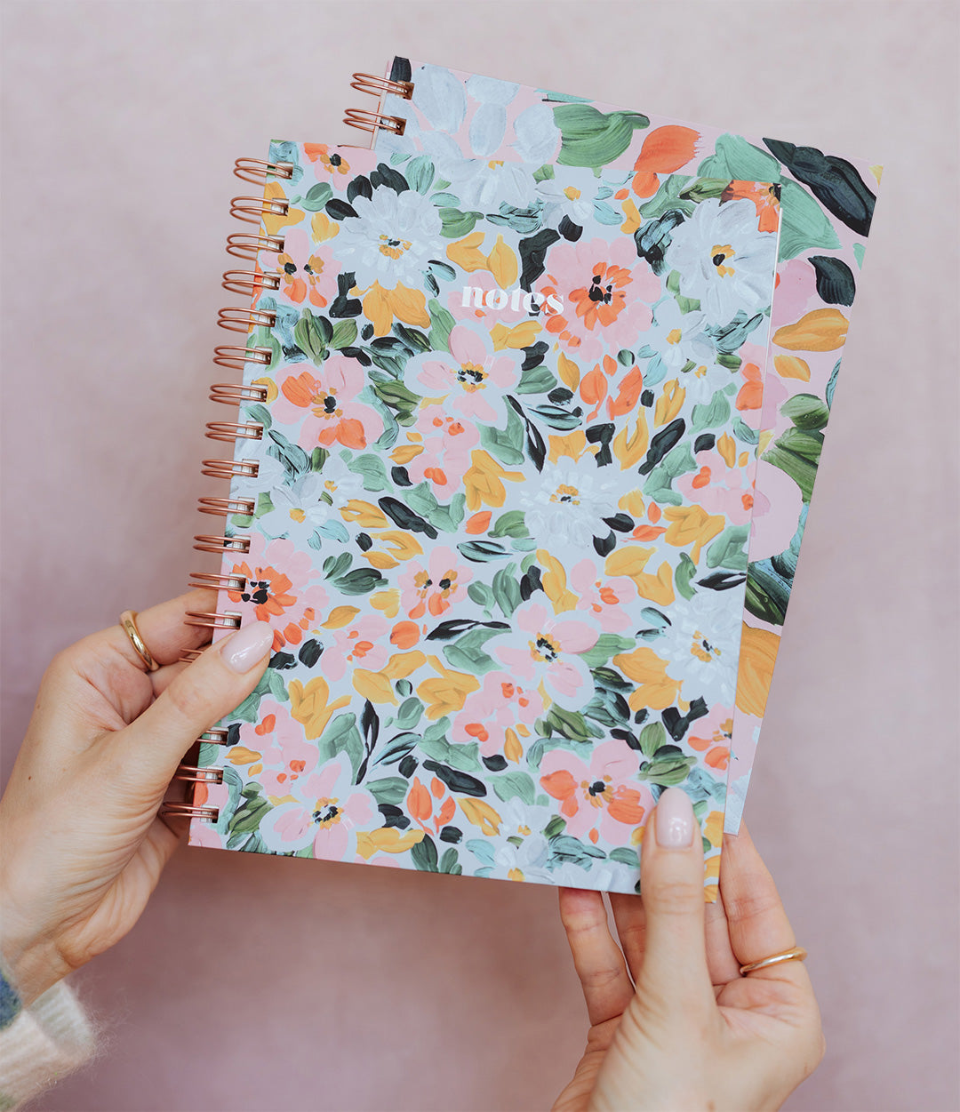 Floral Spiral Notebook