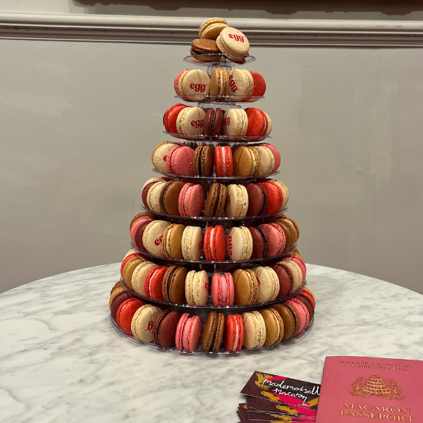 Branded Logo Macaron Tower