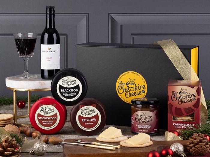 Cheese & Wine Lovers Gift Hamper
