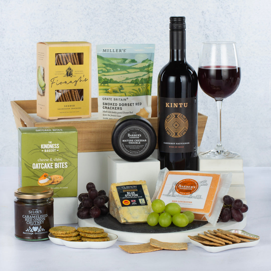 Luxury Cheese & Wine Hamper