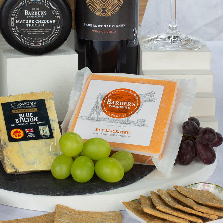 Luxury Cheese & Wine Hamper