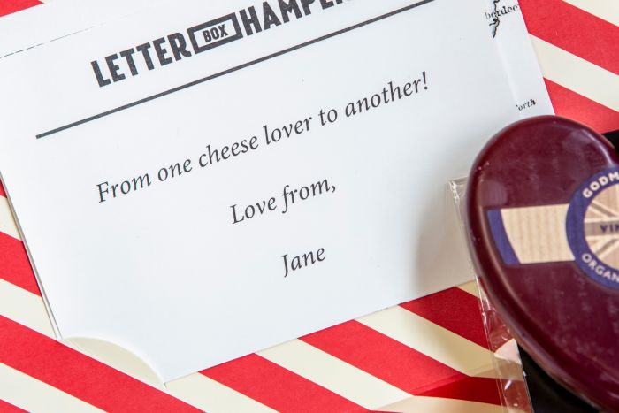 Luxury Cheese Lovers Letter Box