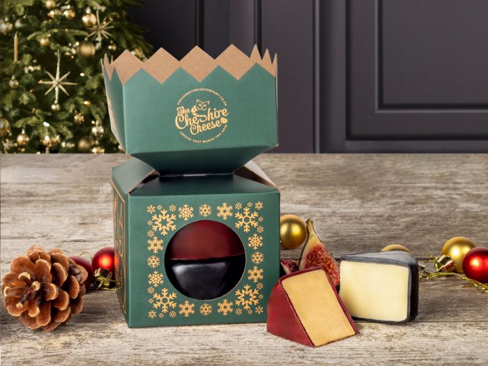 The Crackin' Christmas Cracker – Duo of Festive Cheese