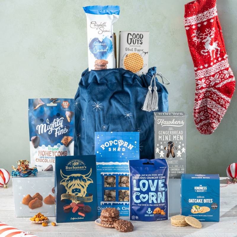 Cheerful Christmas Delights Sack