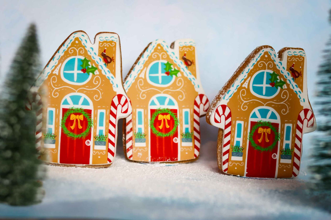 Christmas Gingerbread House Cookie