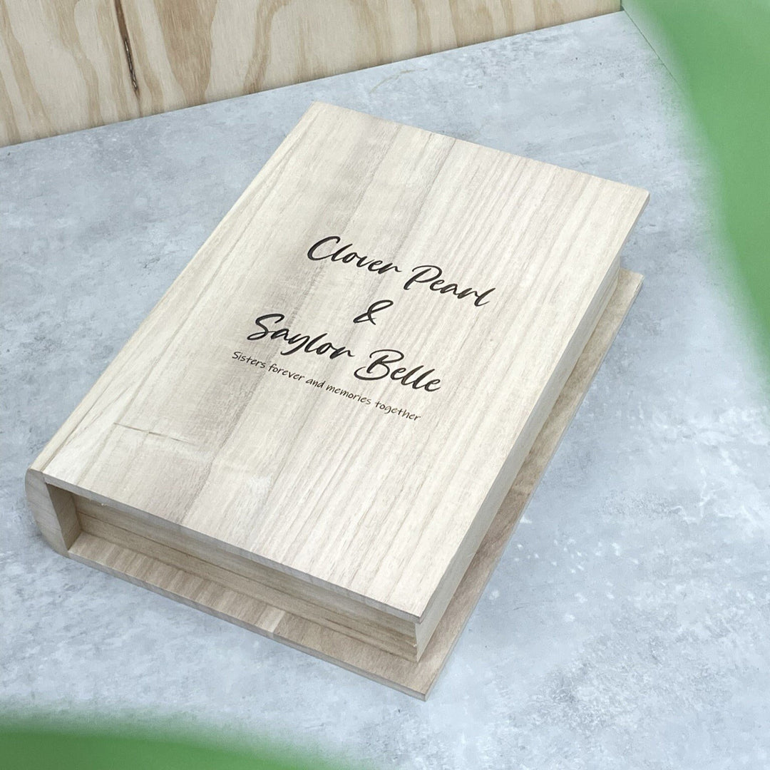 A Tale to Treasure Wooden Keepsake Box