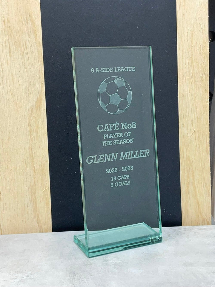 Corporate Excellence Glass Trophy
