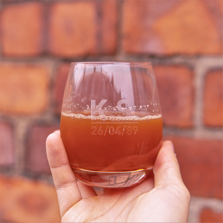 Personalised Whiskey Glass