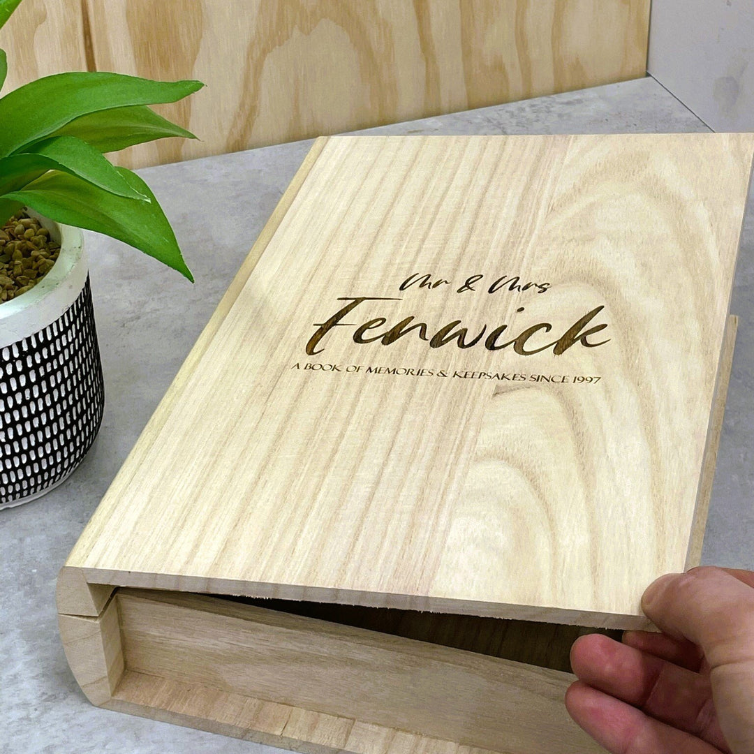 A Tale to Treasure Wooden Keepsake Box