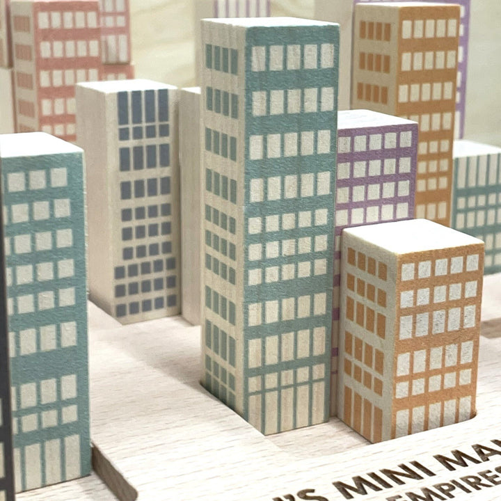 Urban Planning Wooden Building Blocks