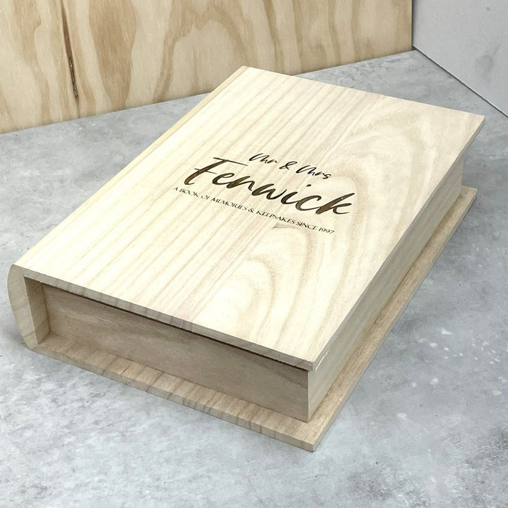 A Tale to Treasure Wooden Keepsake Box