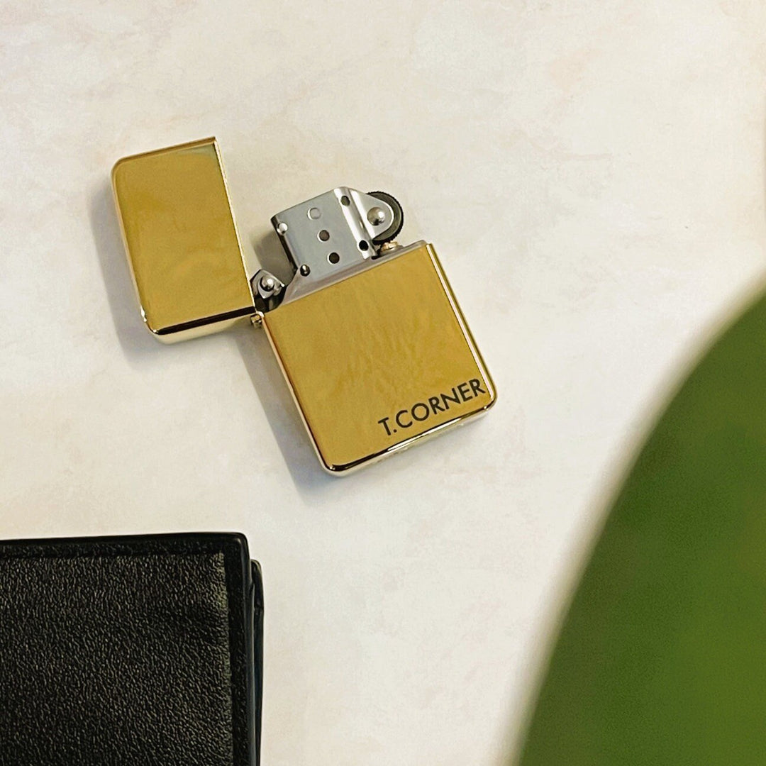 Luxury Personalised Gold Lighter