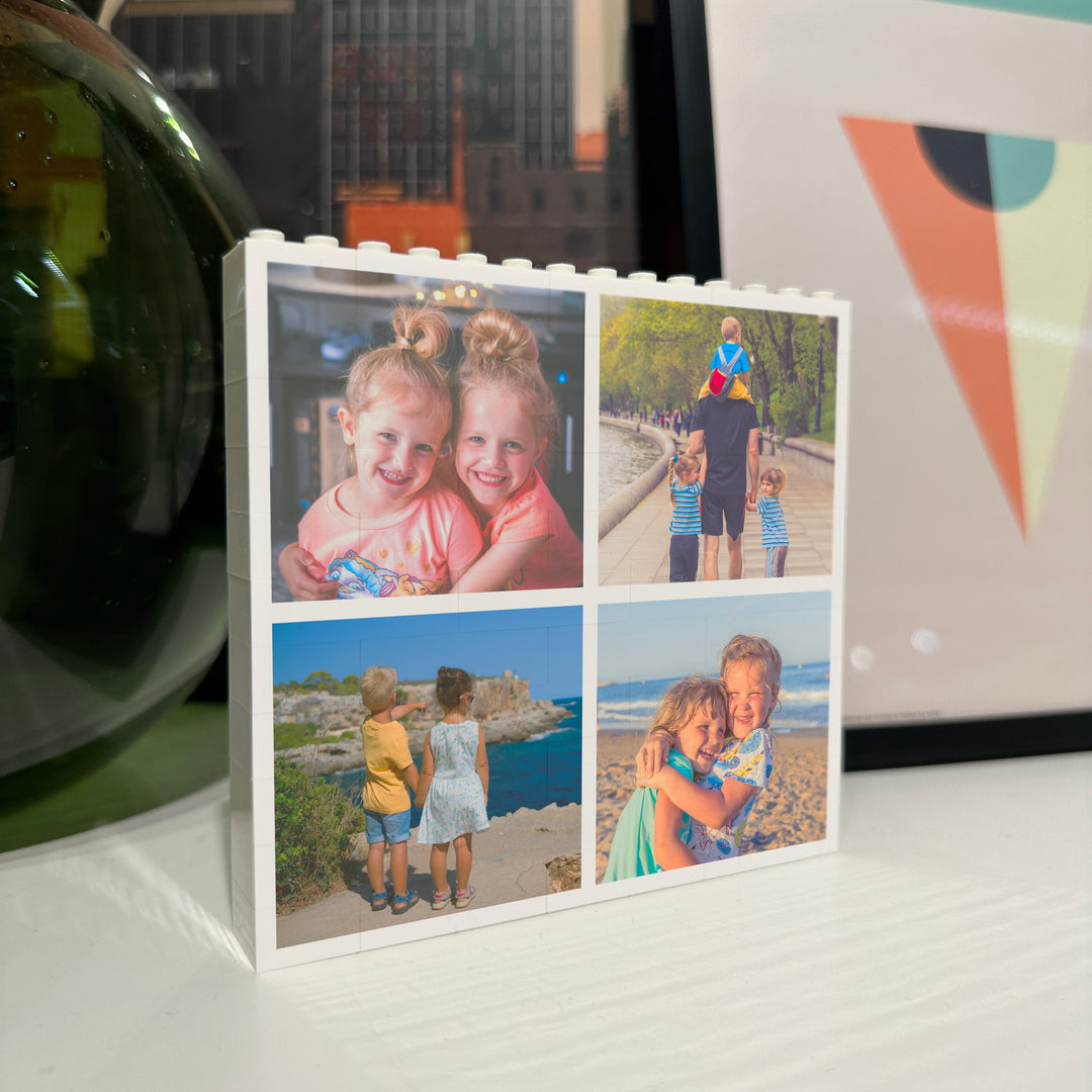 Personalised LEGO® Photo Collage Block