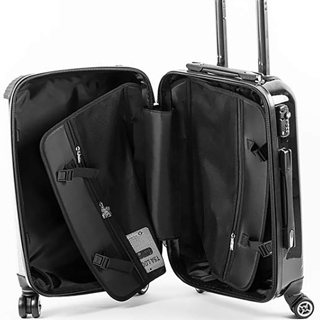 Sorrento Stripe Personalised Suitcase