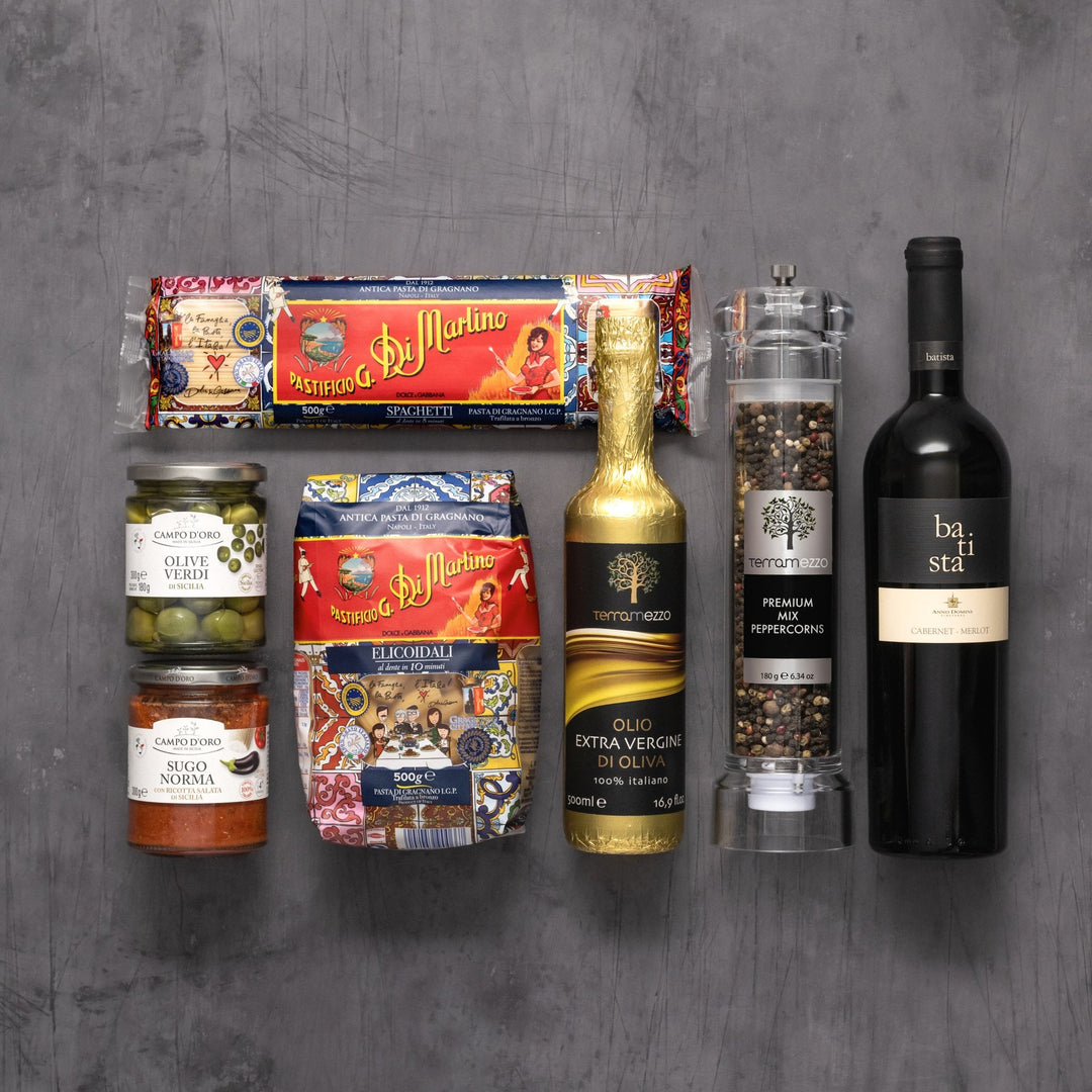 Luxurious Pasta & Wine Gift Set