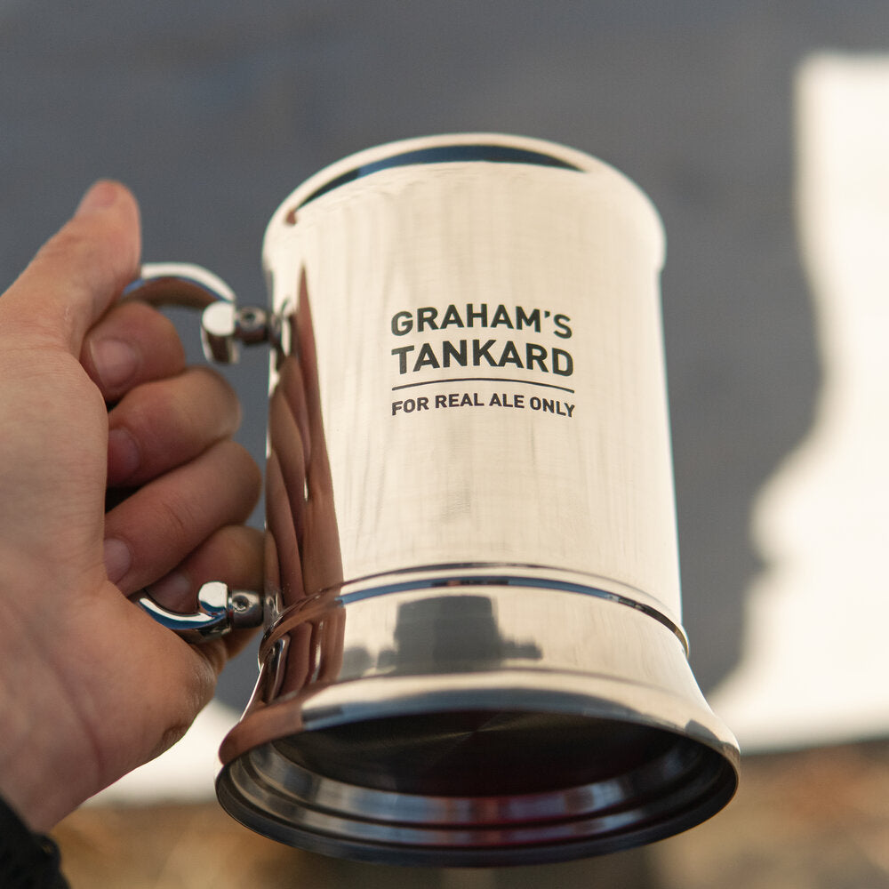 Personalised Stainless Steel Tankard